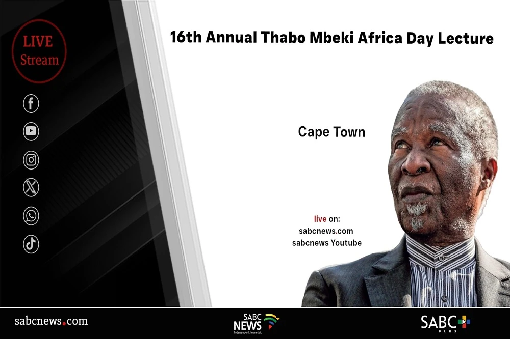 LIVE: 16th Annual Thabo Mbeki Africa Day Lecture
