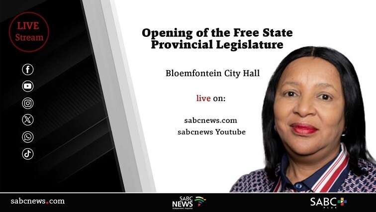 LIVE: Opening of the Free State Provincial Legislature