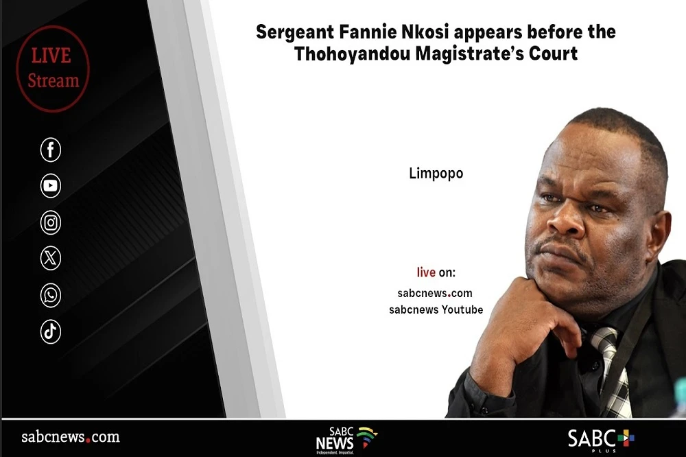 LIVE | Sergeant Fannie Nkosi appears in court