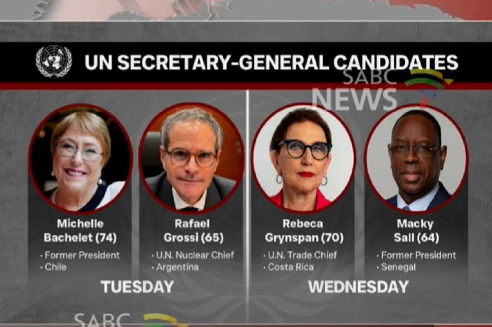 Four UN Secretary-General candidates to face public dialogues