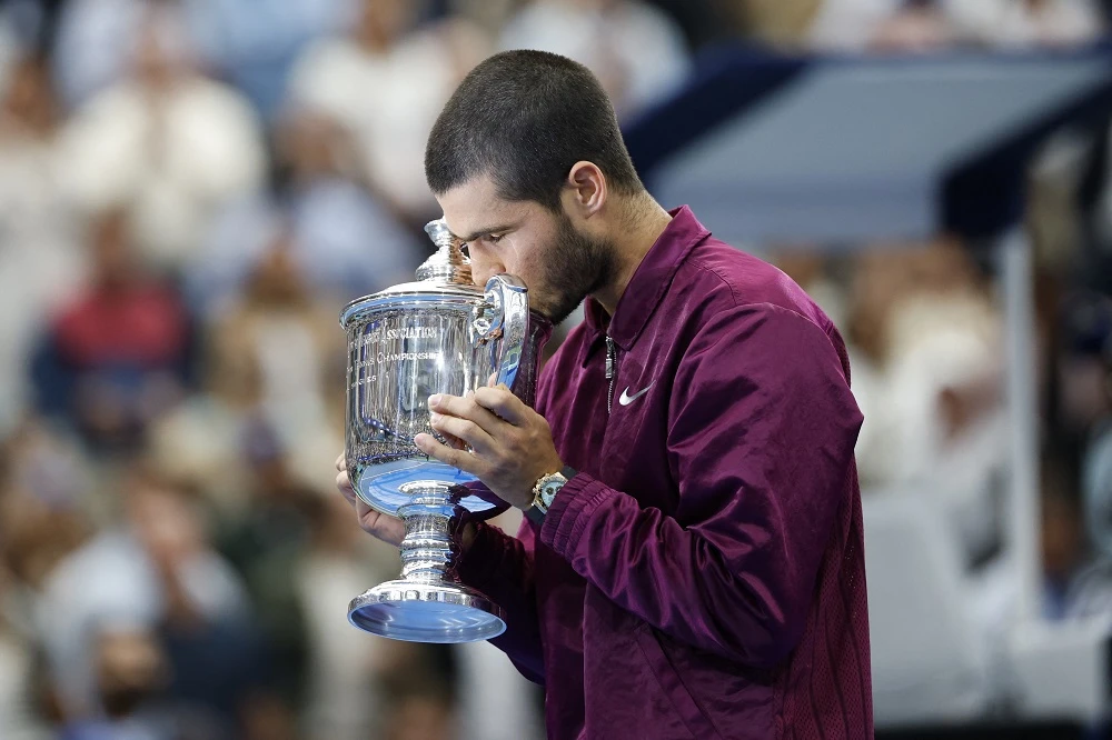 Double delight as Alcaraz reclaims US Open trophy, world No 1 spot