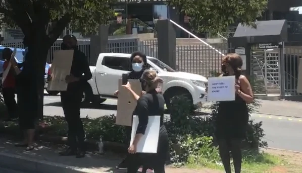 SABC employees embark on lunch-hour picket