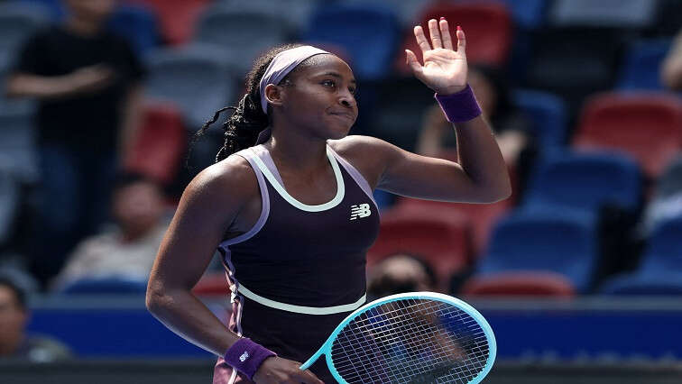 Gauff beats Linette in Wuhan quarterfinals to earn her 50th win