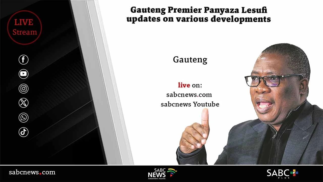 LIVE: Panyaza Lesufi updates media on various developments