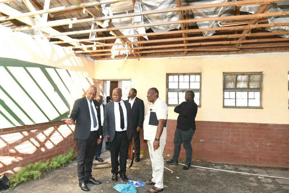 KZN Premier assesses school that was damaged in 2022 and not repaired