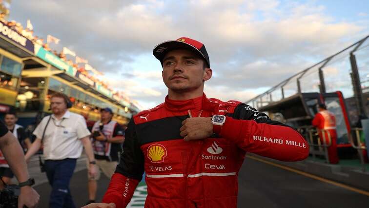 Leclerc on pole in Baku for fourth year in a row