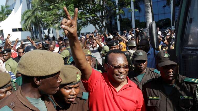 Tanzanian police block access to opposition party leaders’ homes