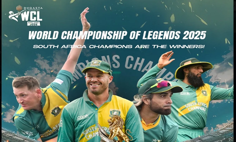 South Africa’s cricket legends are Champions of the World