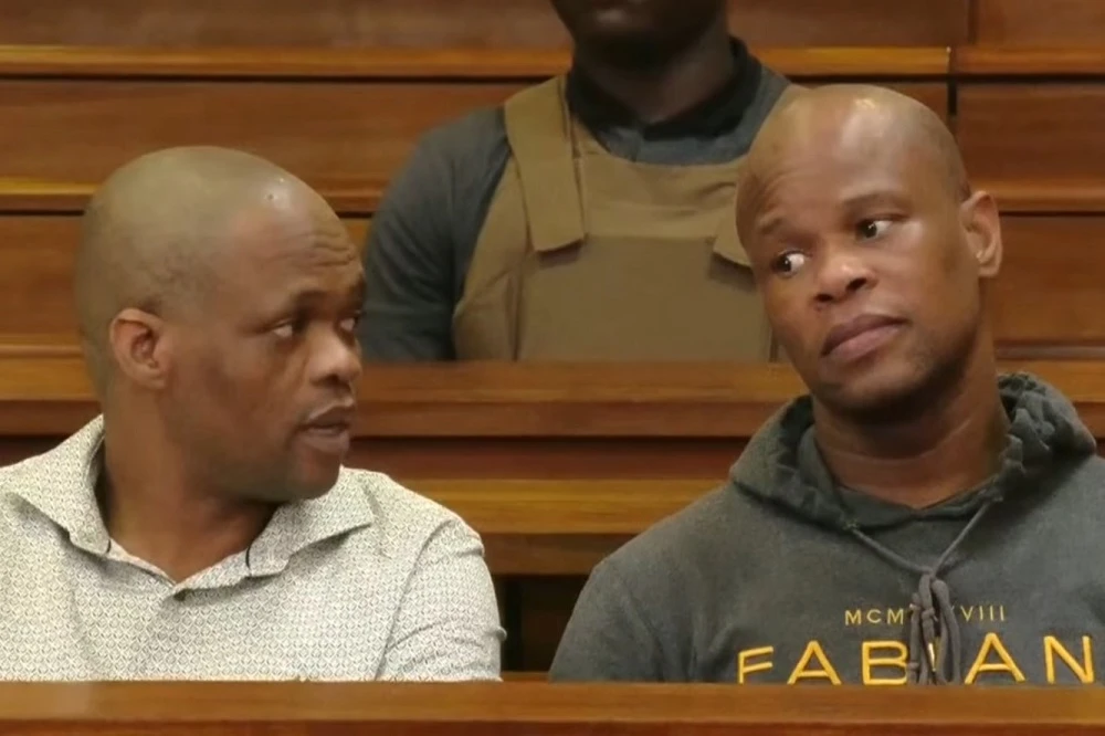 Station commander denies seeing injuries on accused in Meyiwa case