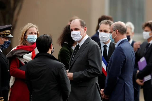 French schools hold minute’s silence for slain teacher