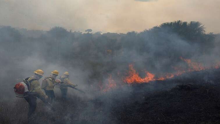 Climate change, human activity fuel fires in Brazil