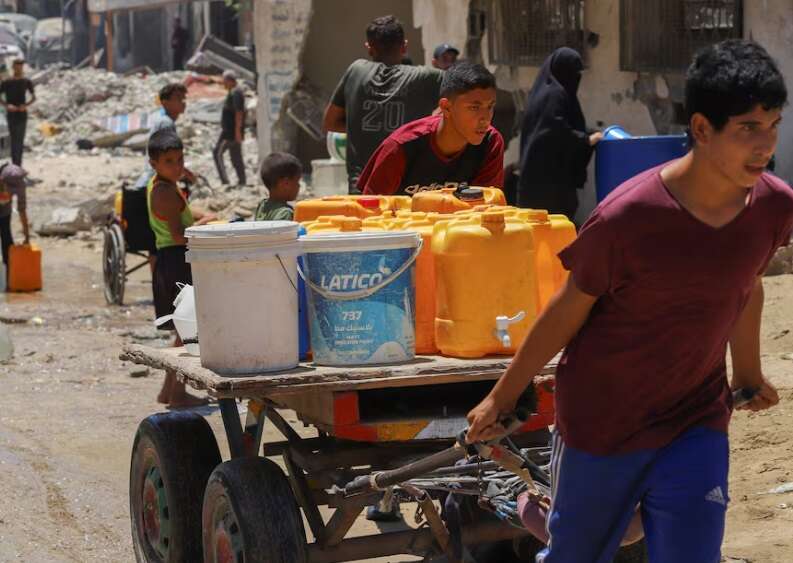 Deprivation of clean water by Israel is act of genocide on Gaza: HRW