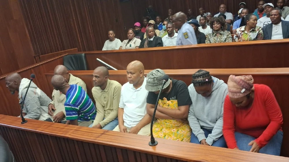 Eight accused in Limpopo insurance murders back in court