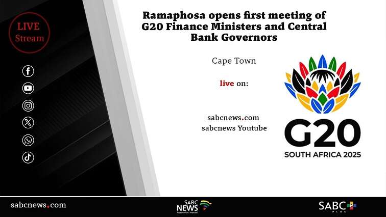 LIVE: President Ramaphosa opens G20 Finance Ministers’ Meeting