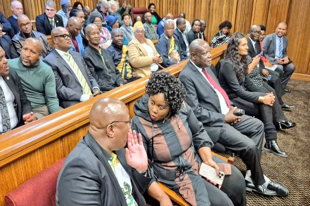 Apartheid police officers deny any involved in Cradock Four murders