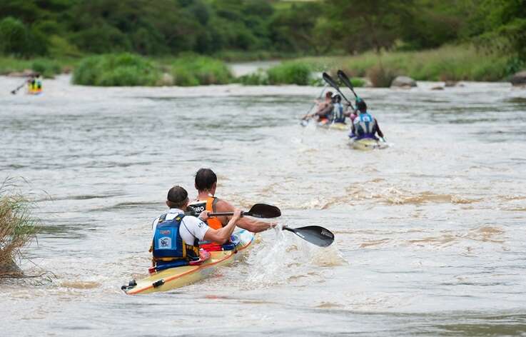 74th Dusi Canoe Marathon begins in Pietermaritzburg