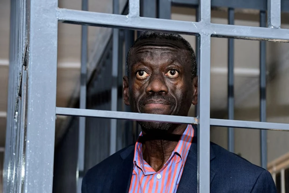 Jailed Ugandan opposition figure boycotts trial