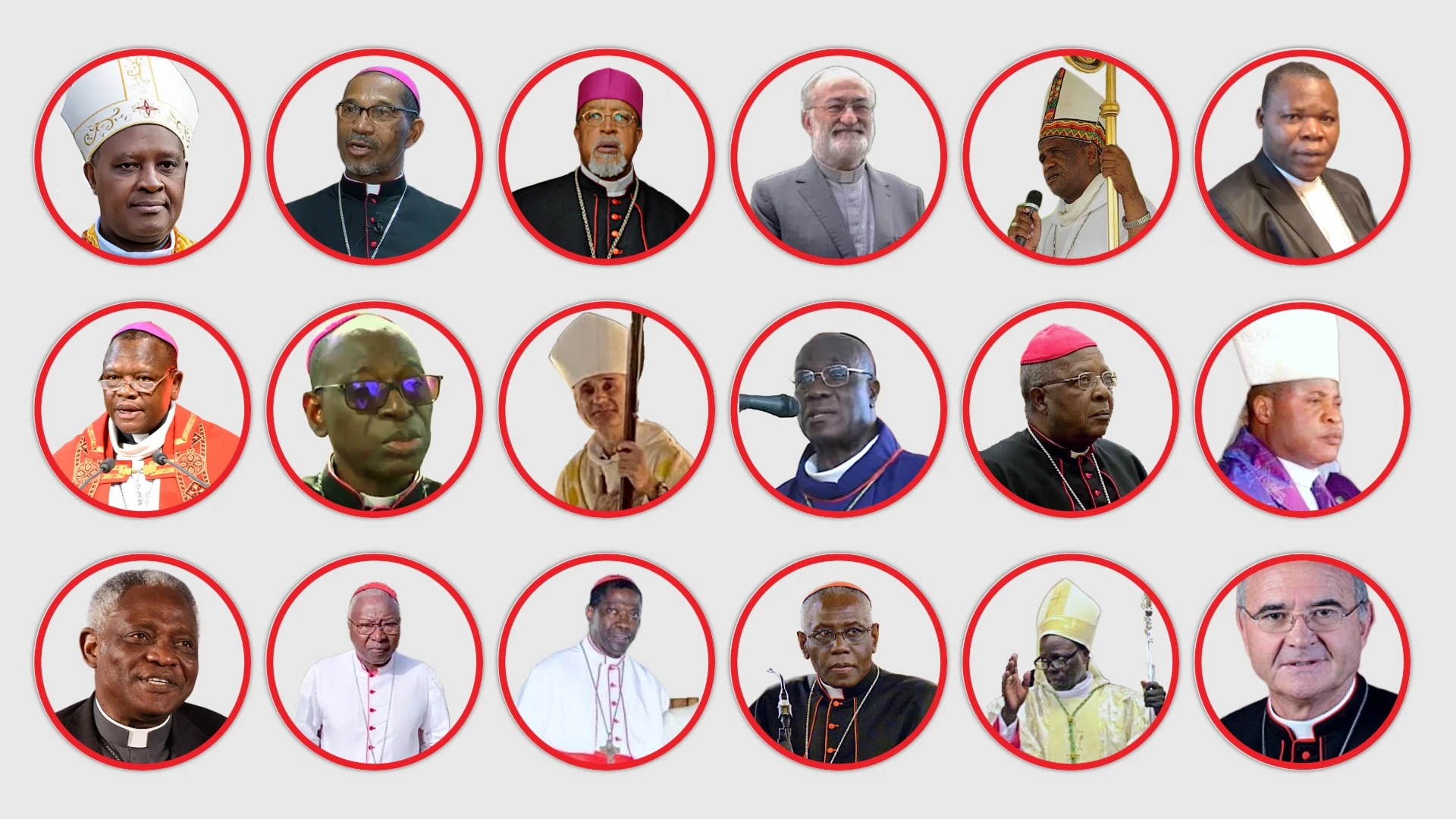 The 18 African cardinal electors that will vote for new pope
