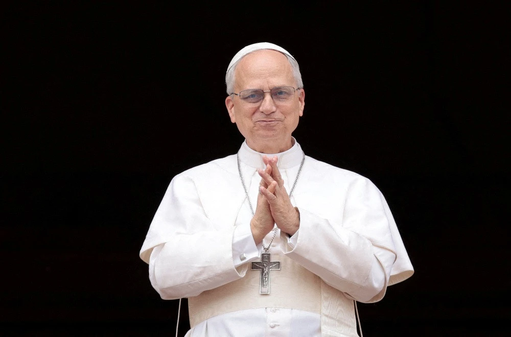 Pope Leo XIV appeals for ‘no more war’ in first Sunday message