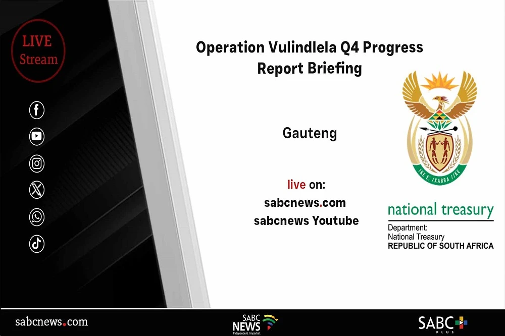 LIVE | Operation Vulindlela Q4 Progress Report Briefing