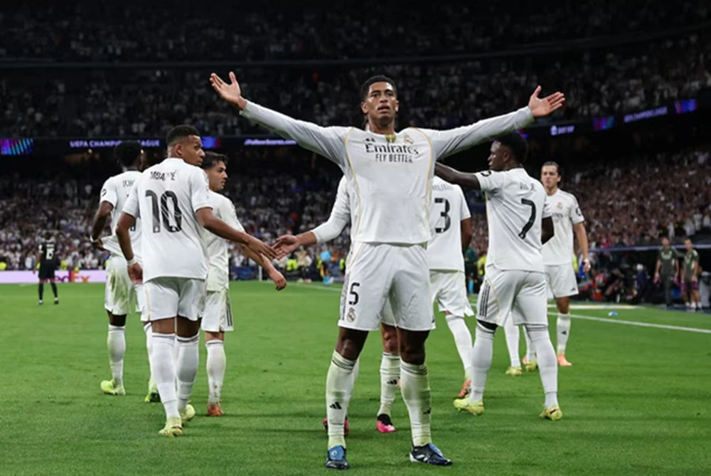 Bellingham pounces to fire Real Madrid to narrow win over Juventus