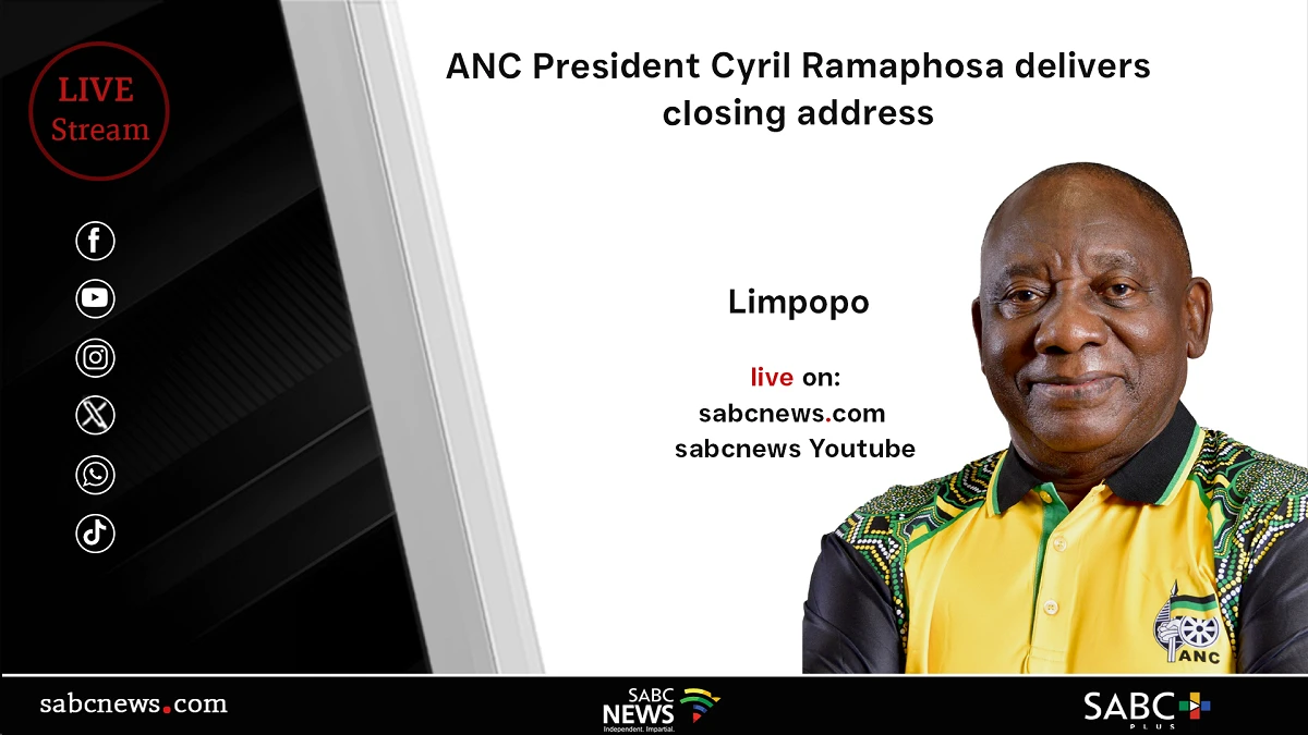 LIVE: Ramaphosa delivers closing address at ANC Limpopo conference