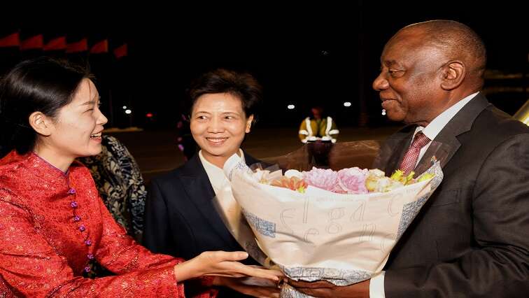 President Ramaphosa arrives in China for state visit, FOCAC Summit