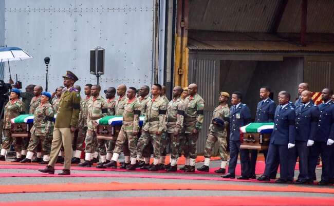 Family of SANDF soldier Itumeleng Moreo mourns his passing