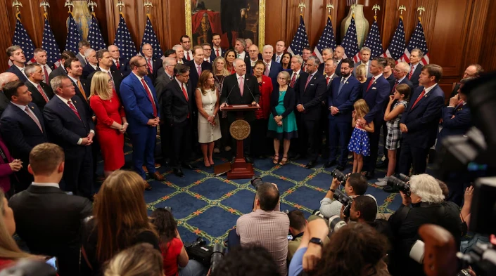 Republicans push through $3 trillion tax package, send for signature