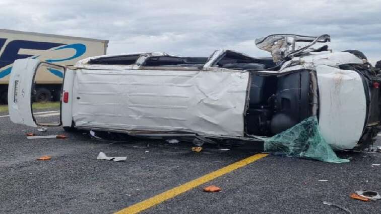 Seven die in N3 Mpumalanga crash as minibus overturns