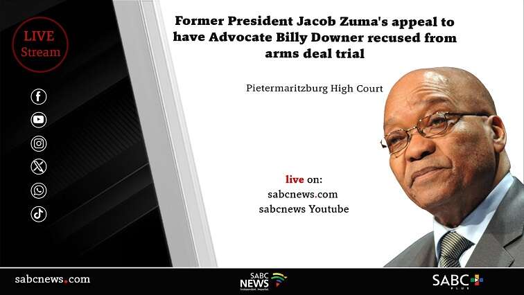 LIVE: Zuma’s appeal bid in Downer’s recusal from arms deal trial