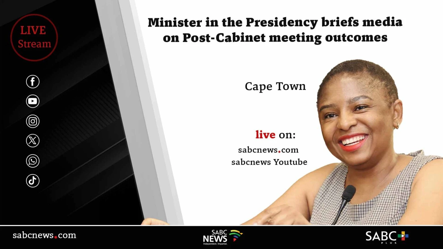 LIVE: Post Cabinet media briefing – 29 May 2025