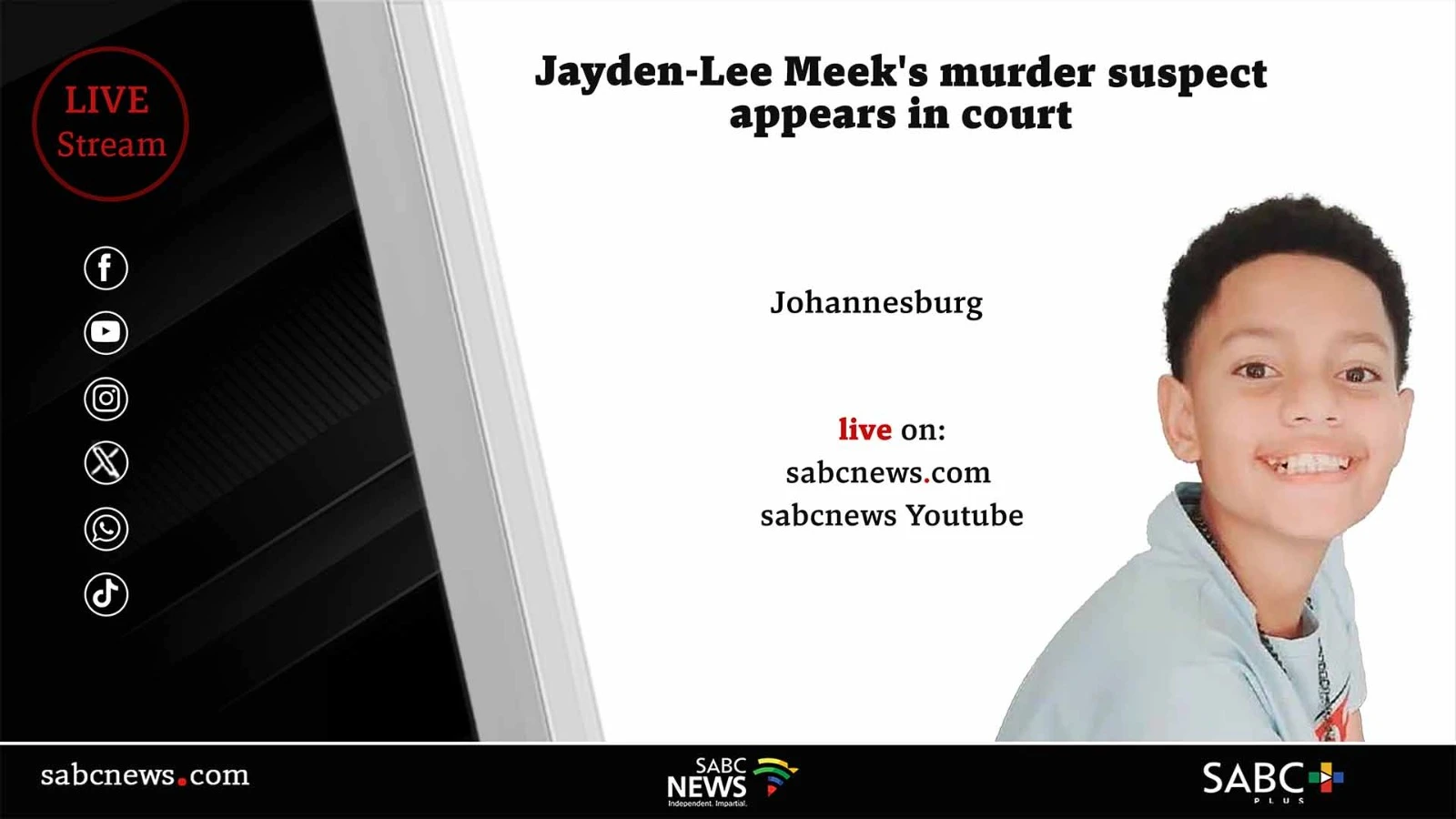 LIVE: Jayden-Lee Meek’s murder suspect appears in court