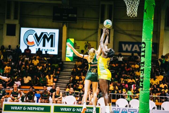 Jamaica defeats South Africa 58-47