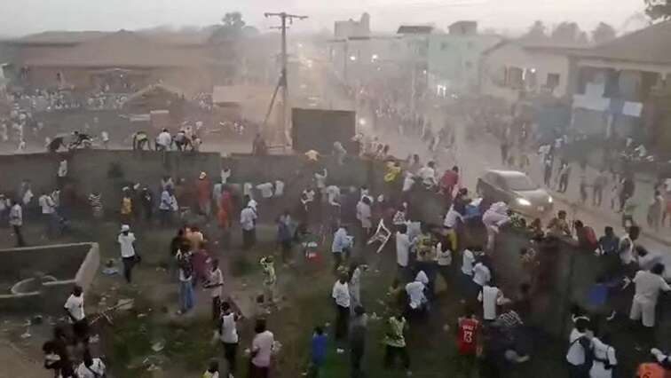 Guinea rights groups say 135 killed in stadium crush