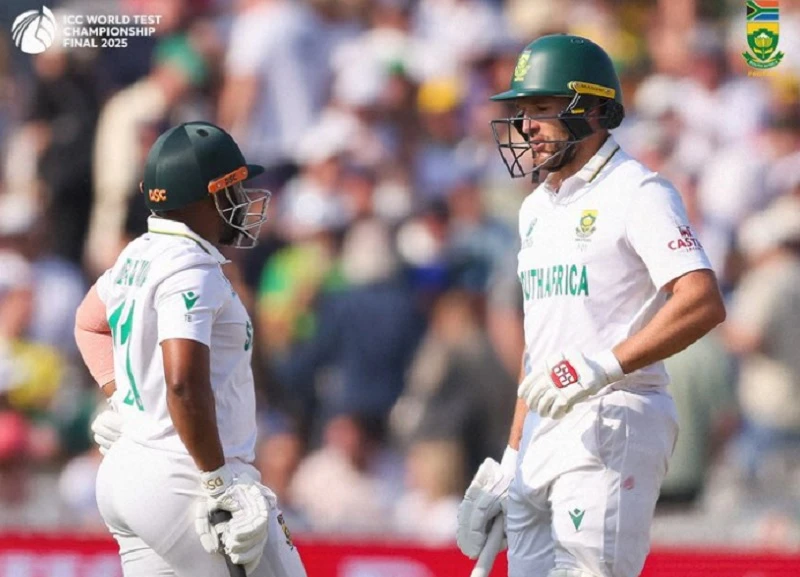 Proteas lose four quick wickets to leave day1 of WTC final even