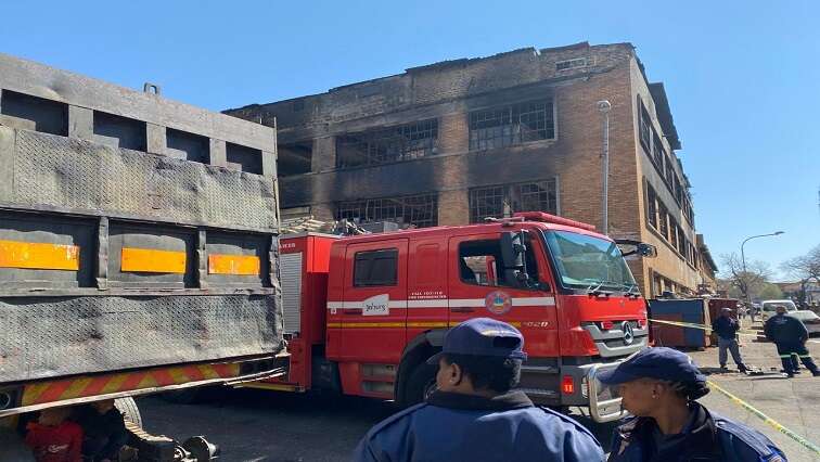 Over 200 displaced following Jeppestown building fire