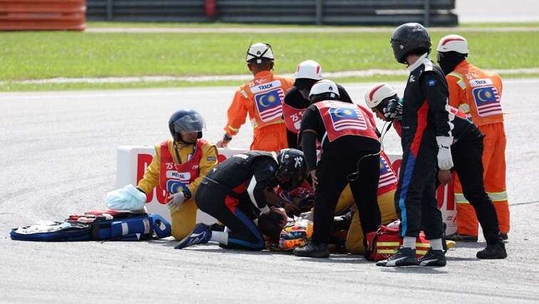 Jack Miller ‘lucky to walk away’ from Malaysian Grand Prix crash