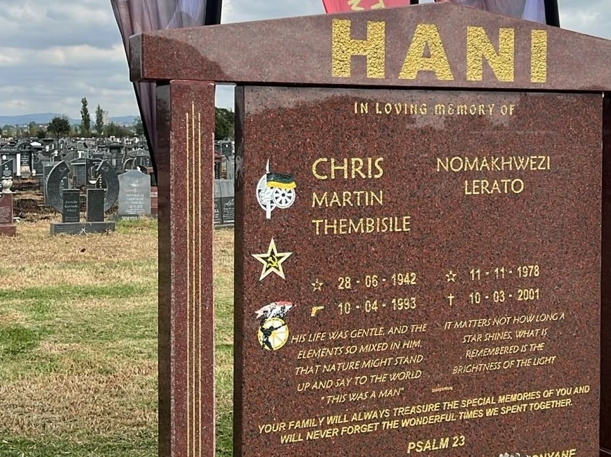 Hani family calls off wreath laying ceremony