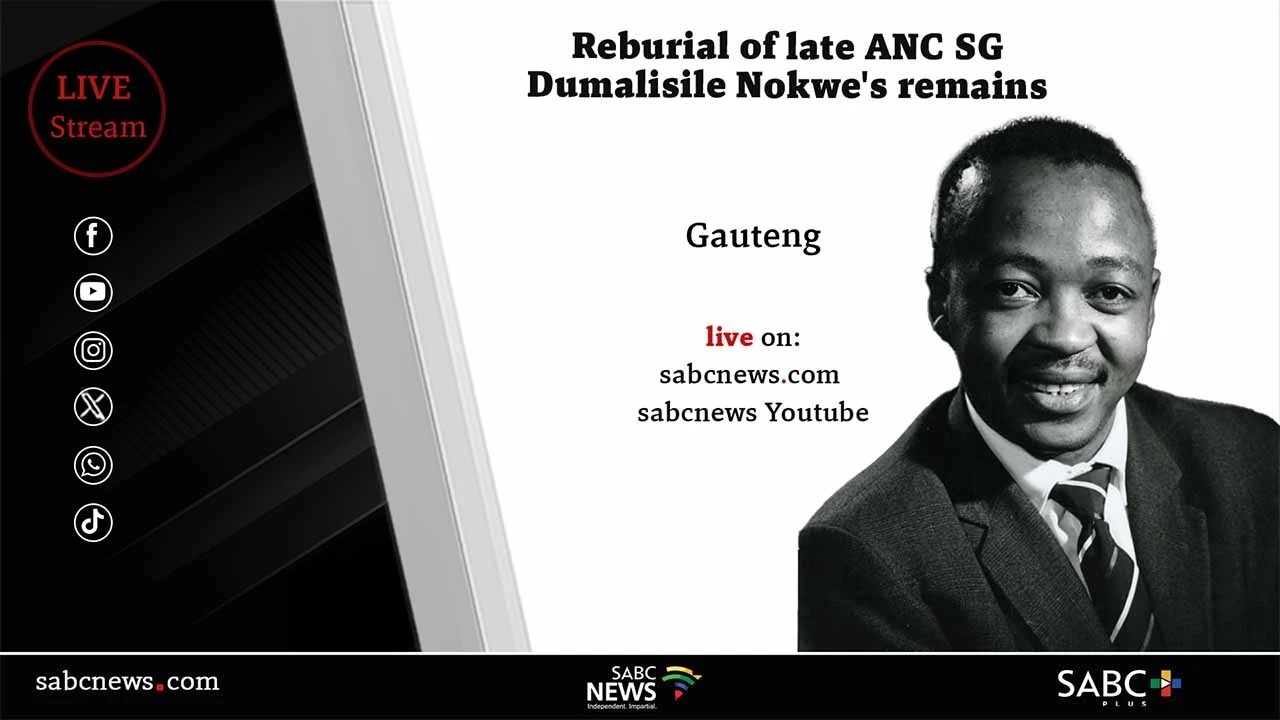 LIVE: Reburial of late ANC Secretary General Duma Nokwe