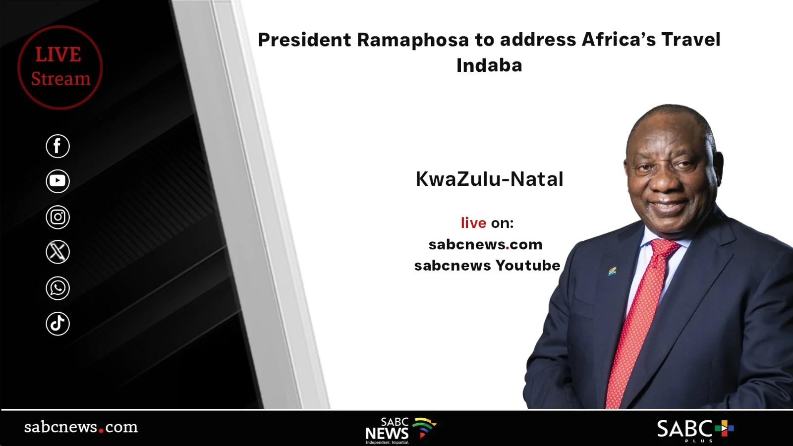 LIVE | Ramaphosa addresses Africa’s Travel Indaba