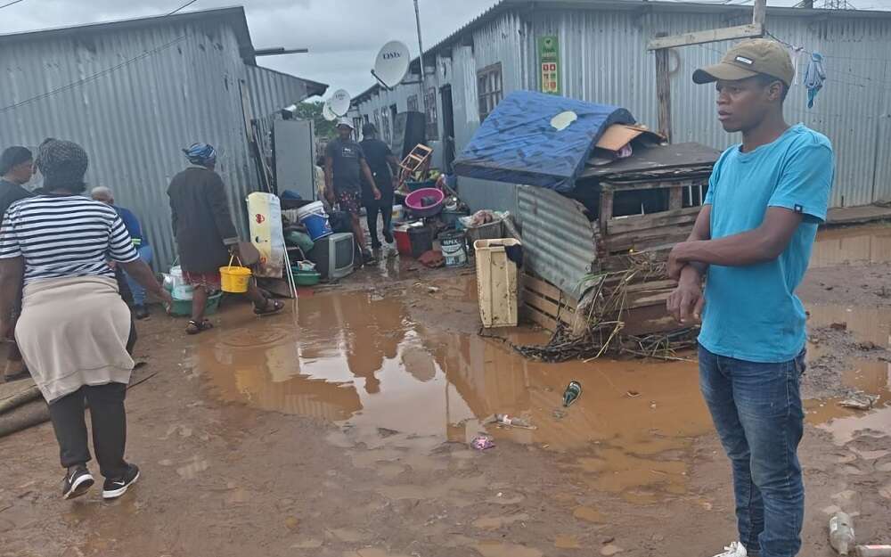 Fear grips residents at informal settlement in Lamontville amid rains