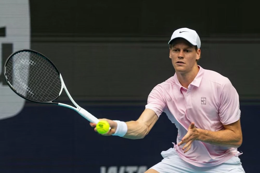 Sinner credits serve for Sunshine Double victory