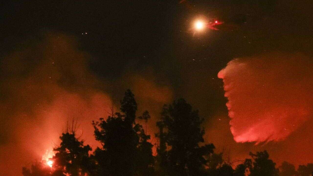 Samolot gaśniczy nad Palisades zderzył się z dronem. O krok od tragedii