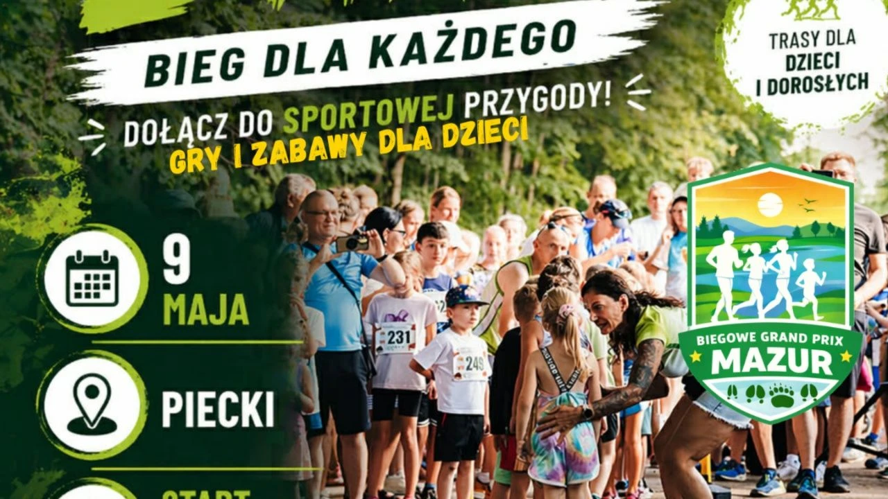 Inauguracja Biegowego Grand Prix Mazur „Biegaj Bliżej Natury