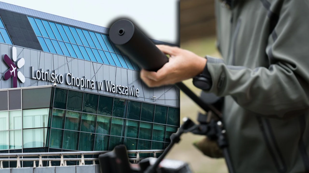 Niepokojące znalezisko w okolicy lotniska. Wygląda jak element broni