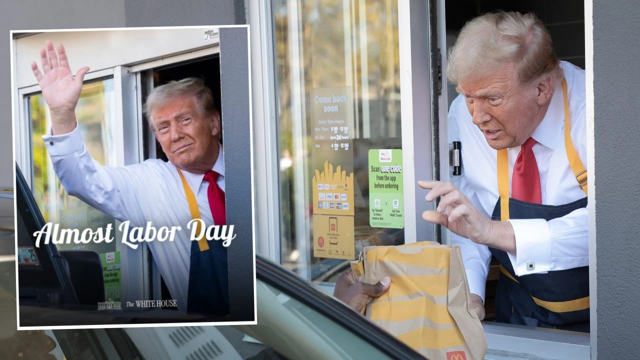 Święto Pracy w USA. Biały Dom składa życzenia „ustawką” z Trumpem