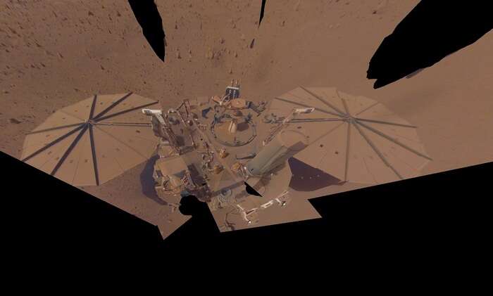 Marte, ultimo 'selfie' per la sonda Insight della Nasa