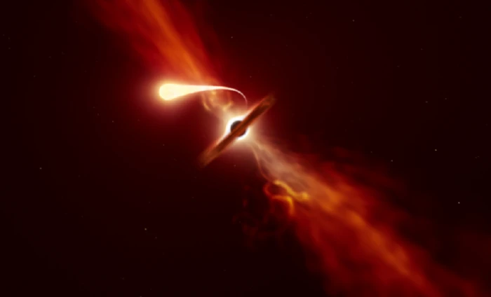 Da un buco nero un getto di radiazioni verso la Terra VIDEO