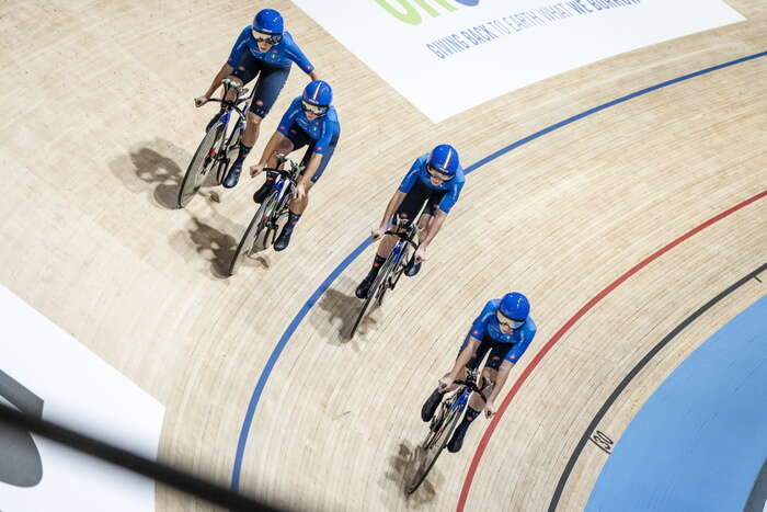 Ciclismo: Mondiali pista; Consonni d'argento nell'omnium